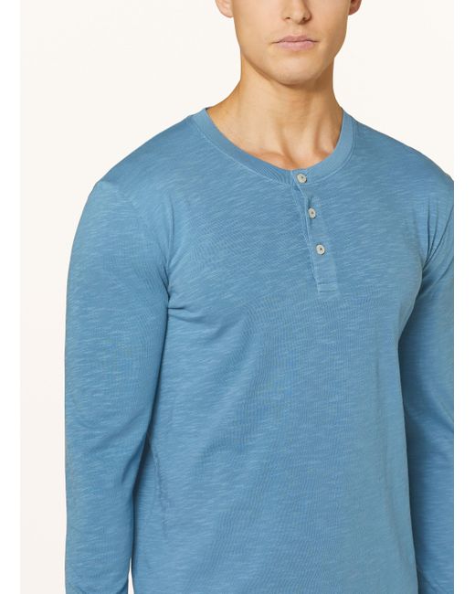 Marc O' Polo Henley-Shirt in Blue für Herren