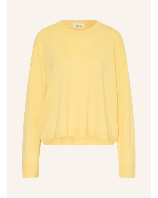 Ba&sh Yellow Cashmere-Pullover CHAYA