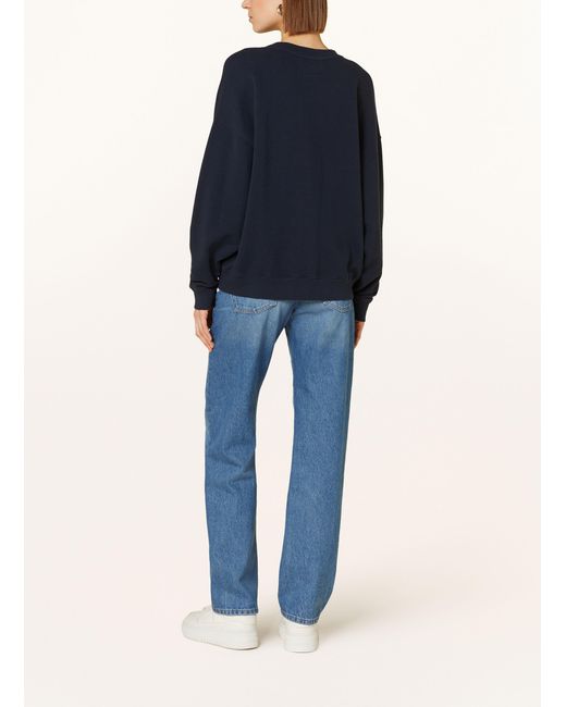 Ba&sh Blue Oversized-Sweatshirt BENJAMIN