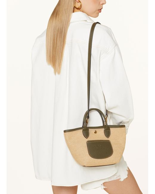 Longchamp Natural Shopper PANIER SMALL