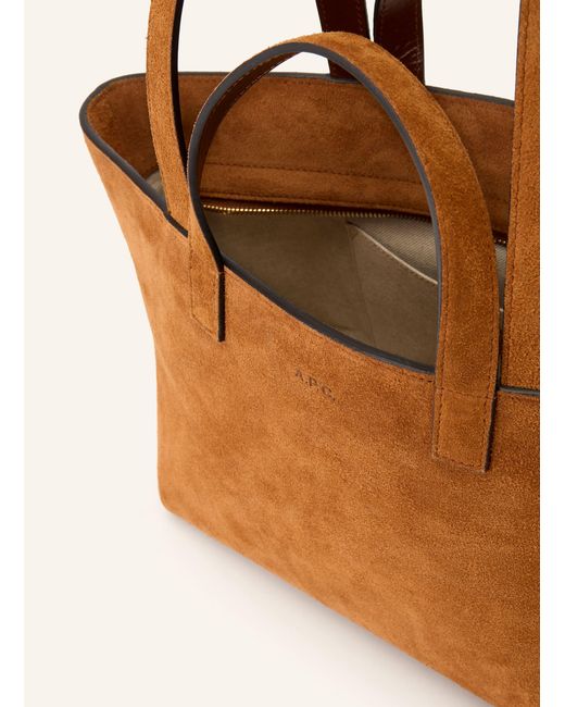A.P.C. Brown Shopper LE DRUMMER SMALL