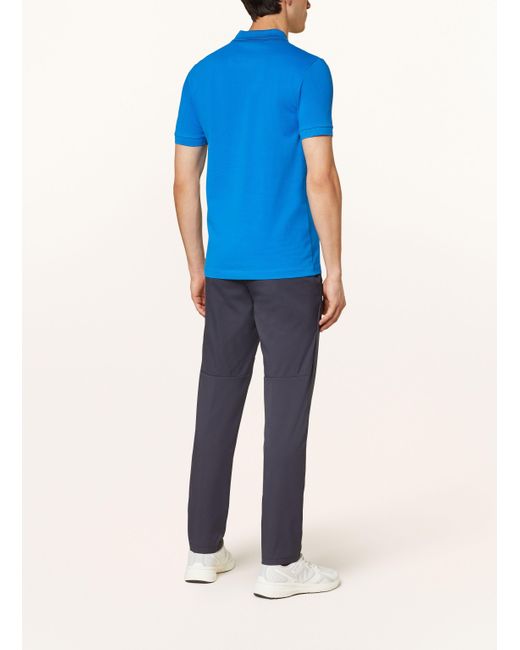 Boss Piqué-Poloshirt PAULE Slim Fit in Blue für Herren