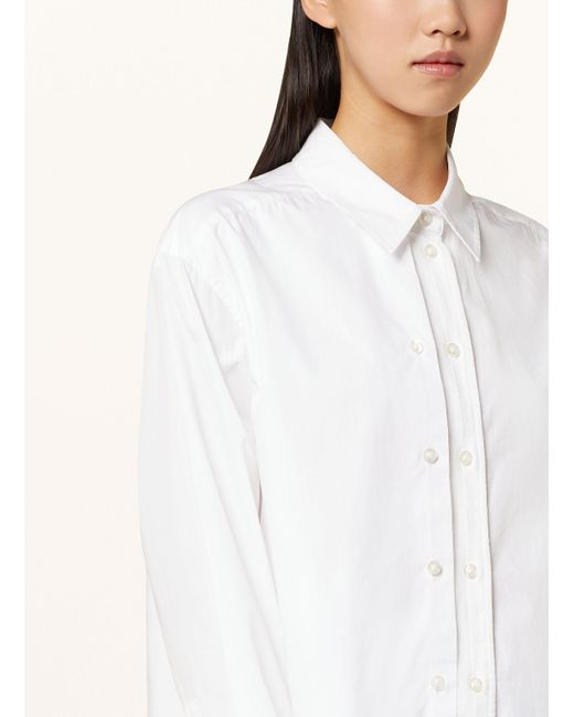 Samsøe & Samsøe White Hemdbluse SALASA