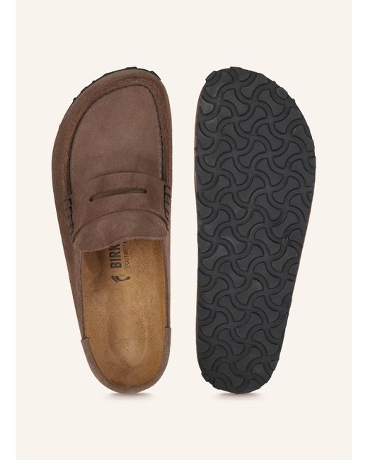 Birkenstock Brown Mules NAPLES WRAPPED