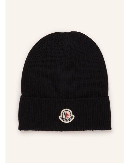 Moncler Mütze mit Cashmere in Black für Herren