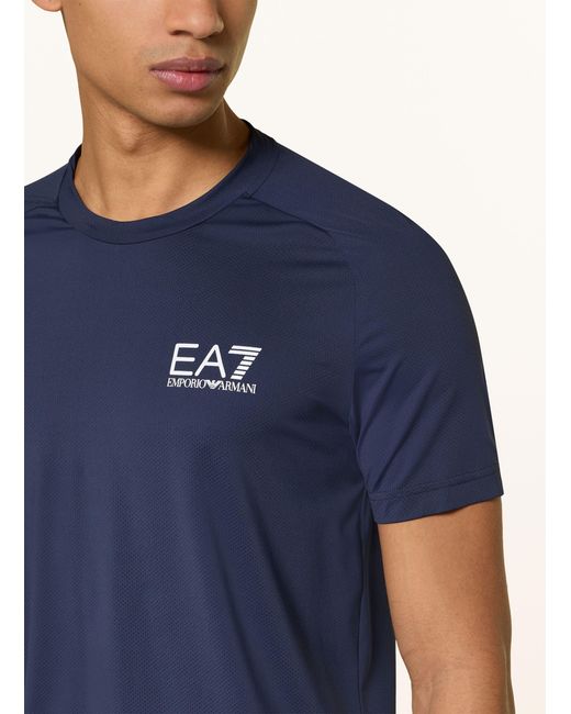EA7 Funktionsshirt in Blue für Herren