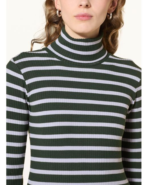 Lanius Multicolor Rollkragenshirt