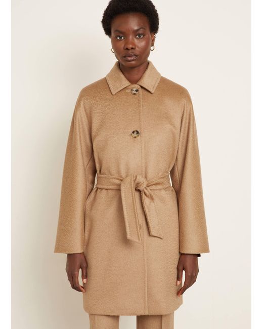 Max Mara Natural Kamelhaar-Mantel FILATO