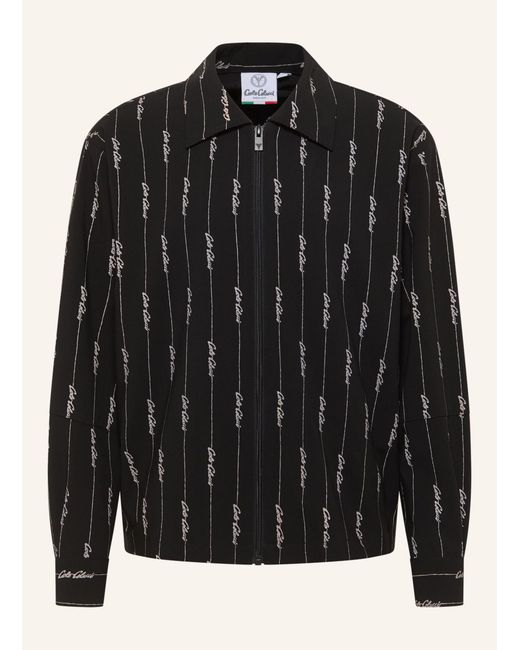 carlo colucci Tracksuit Jacke - CASUAL SUIT FAVARATO in Black für Herren