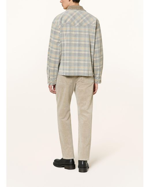 Represent Flanell-Overjacket in White für Herren