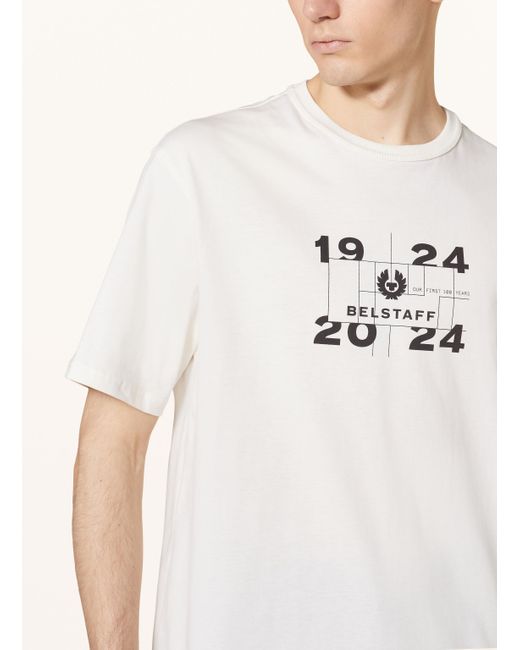 Belstaff T-Shirt CENTENARY in Natural für Herren