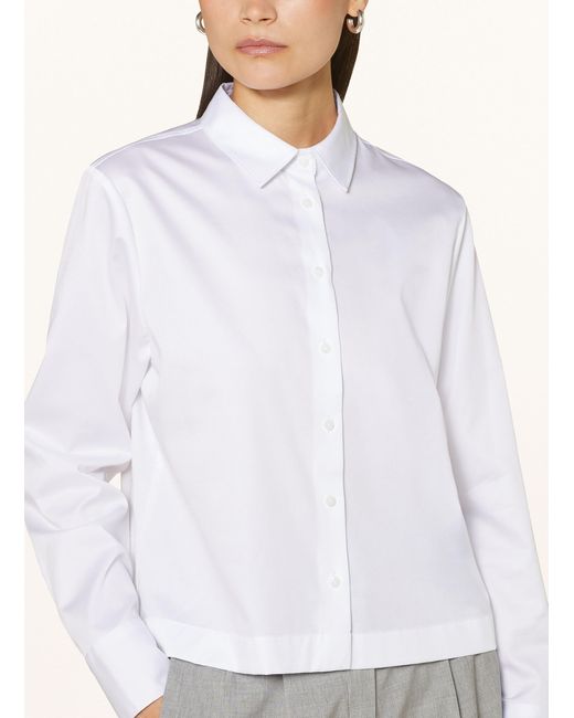 Eterna White Hemdbluse