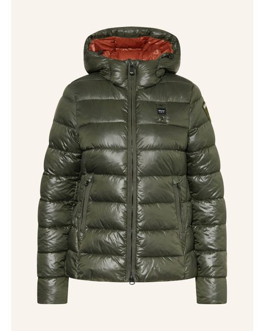Blauer Green Steppjacke CAROLL mit DUPONTTM SORONA®-Isolierung