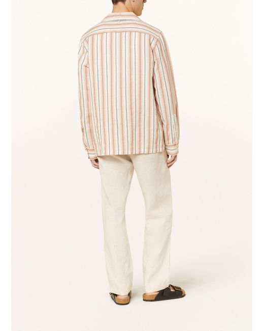NN07 Leinenhose ADEN Regular Fit in Natural für Herren