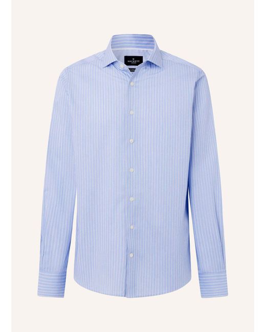 Hackett Freizeithemd TWILL PARALLEL STR in Blue für Herren