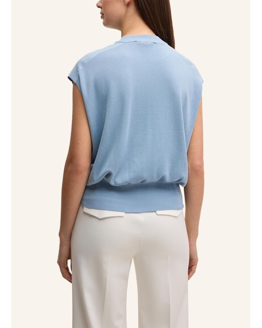 Windsor. Blue Strickshirt