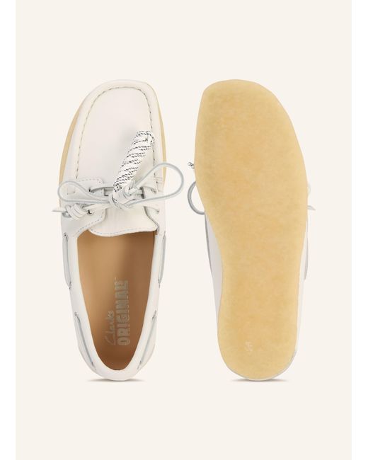 Clarks Natural Bootsschuhe GODNEY