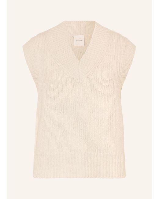 Calvin Klein Natural Pullunder