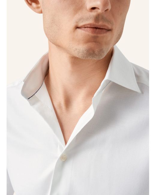 Eton of Sweden Contemporary fit Baumwoll-TM-Hemd in White für Herren