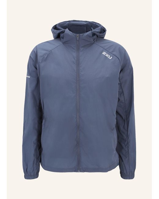 2xu Windjacke AERO WINDBREAKE in Blue für Herren