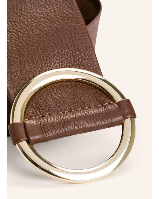 Vanzetti Brown Ledergürtel
