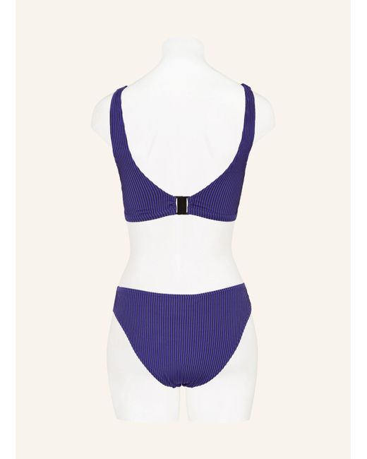 Cafe Du Cycliste Purple Bustier-Bikini JASMIN