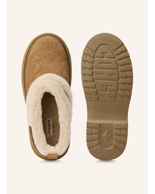 COACH Natural Plateau-Boots CHRISTINA