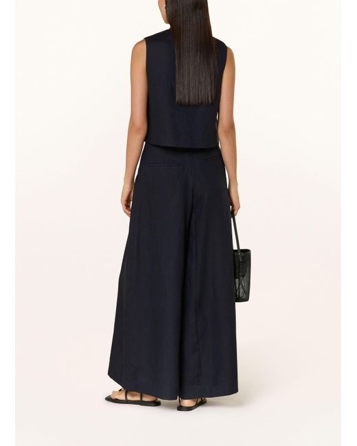 COS Blue Marlenehose aus Leinen