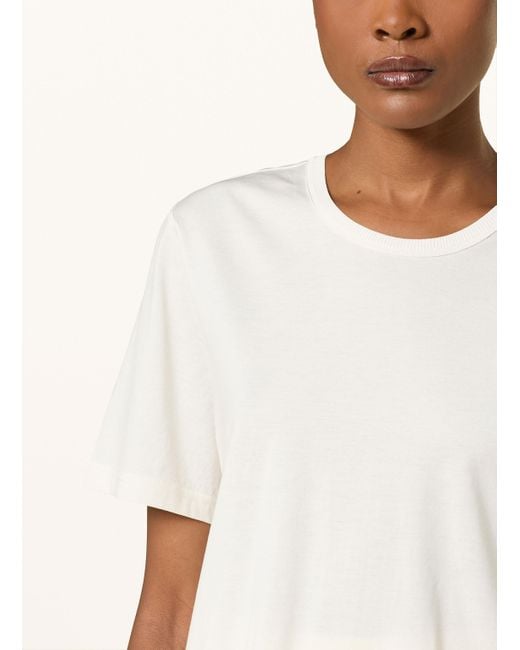 Joseph Natural T-Shirt HABOTAI im Materialmix