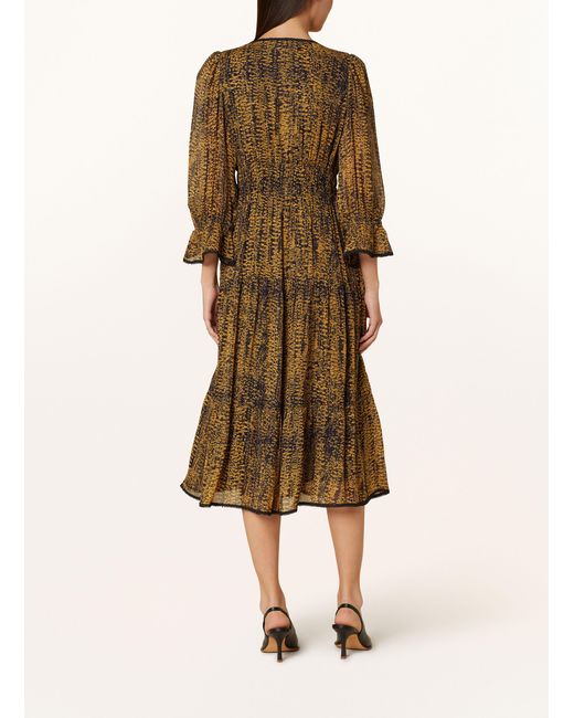 Ba&sh Natural Kleid CLOVIA mit 3/4-Arm