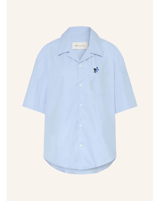 AMI Blue Bluse