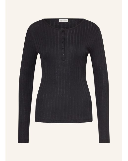 Marc O' Polo Blue Henley-Shirt
