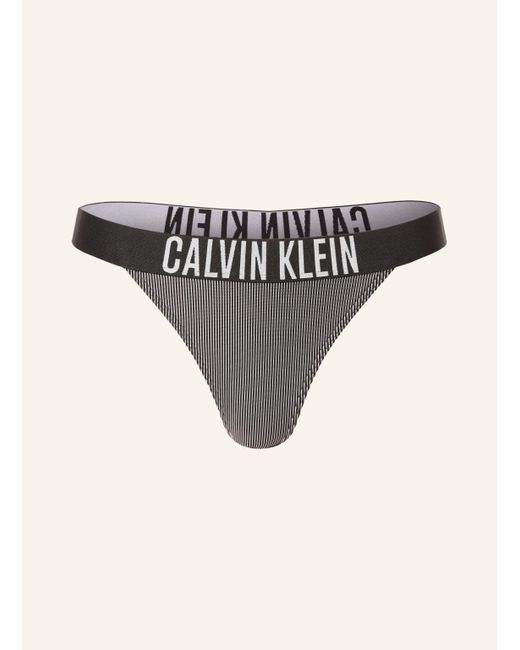 Calvin Klein Black Brazilian-Bikini-Hose INTENSE POWER