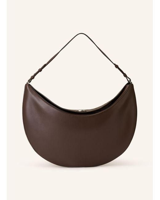 Jacquemus Brown Schultertasche LE CALISSO ROND