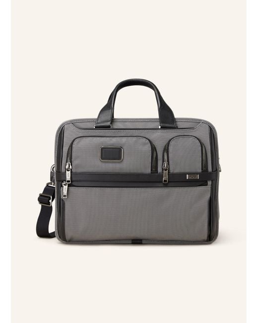 Tumi Gray ALPHA Laptop-Tasche EXPANDABLE ORGANIZER