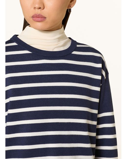 Cartoon Blue Pullover