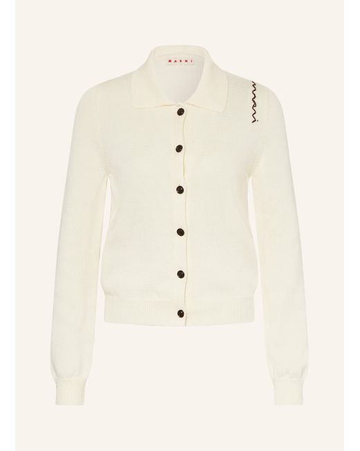 Marni Natural Strickjacke
