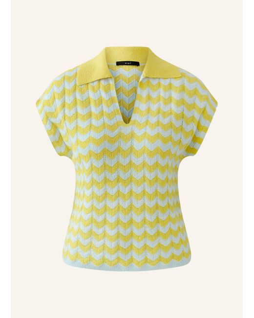Ouí Yellow Strickshirt