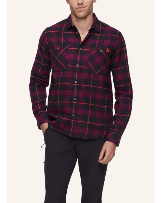 Mammut Langarmshirt ALVRA in Purple für Herren