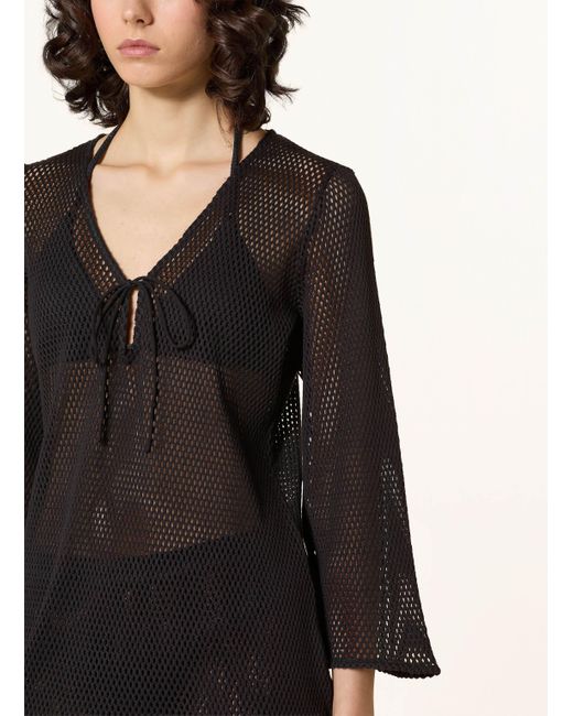 Mrs & HUGS Black Strandkleid
