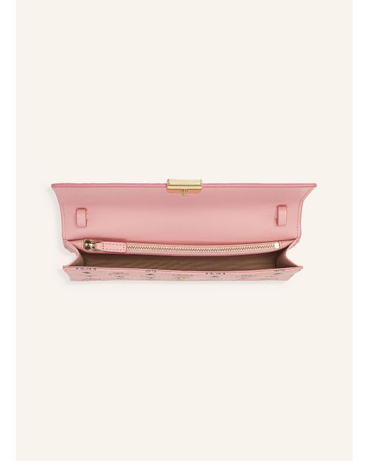 MCM Pink Geldbörse AREN zum Umhängen