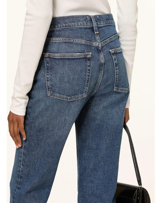 Agolde Blue Straight Leg Jeans VALEN