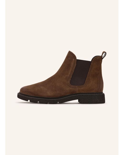 Paul Green Brown Chelsea-Boots