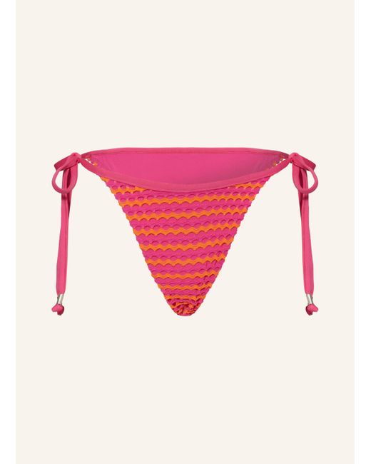 Seafolly Pink Triangel-Bikini-Hose MESH EFFECT