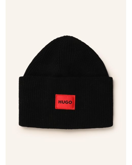 HUGO Mütze XAFF in Black für Herren