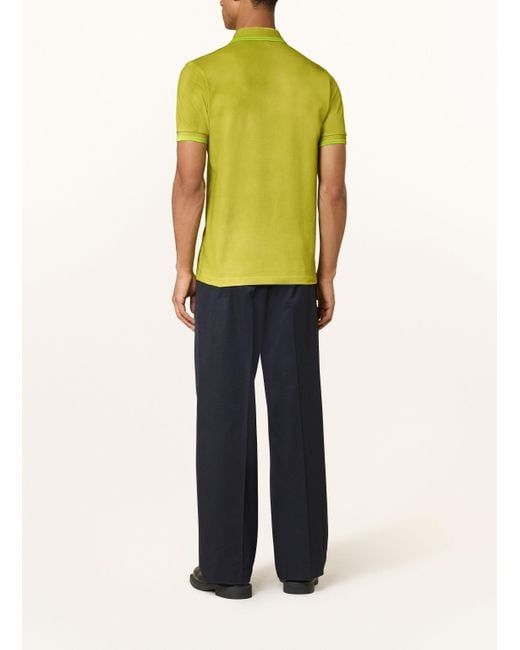 Fred Perry Piqué-Poloshirt Regular Fit in Yellow für Herren