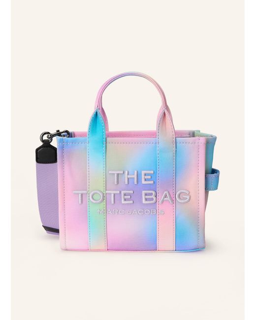 Marc Jacobs Blue Handtasche THE SMALL TOTE BAG CANVAS