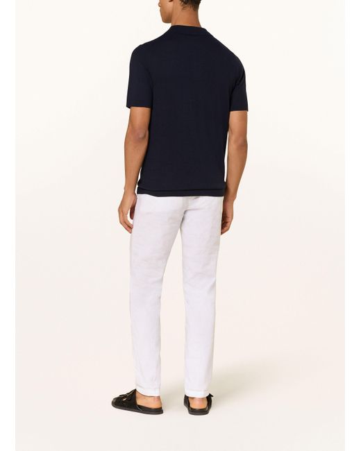 Mason's Hose im Jogging Stil Extra Slim Fit mit Leinen in Natural für Herren