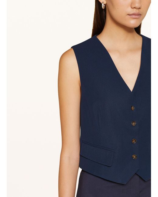 Claudie Pierlot Blue Blazerweste