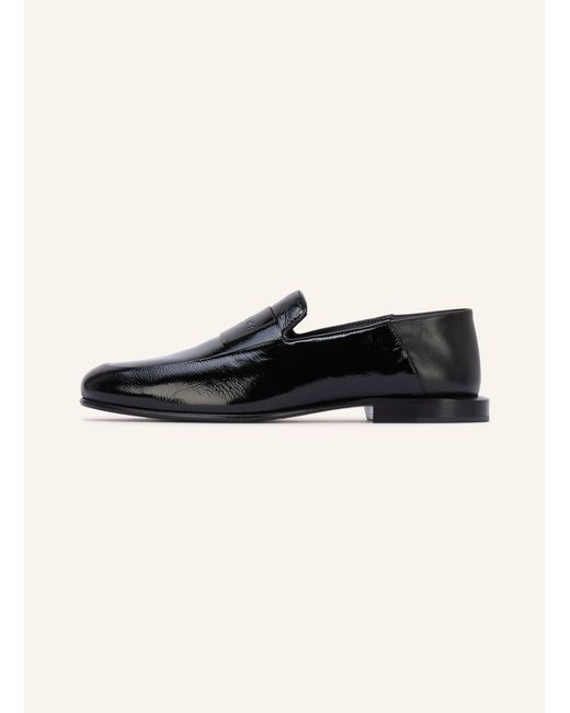 Givenchy Black Lack-Loafer